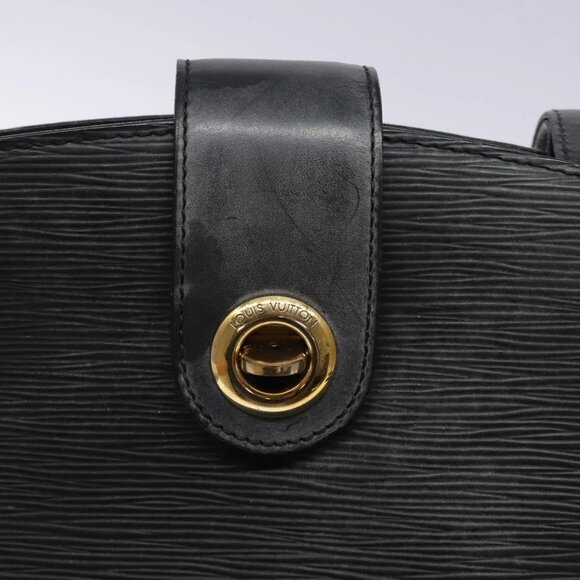 LOUIS VUITTON Epi Cluny Shoulder Bag Black M52252 LV Auth gh354 - Picture 10 of 16